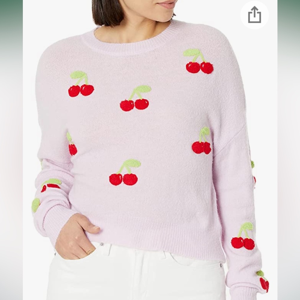 NWT BB DAKOTA by Steve Madden Cherry You Up Sweater